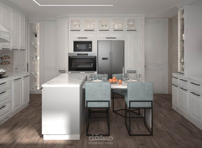 تصميم مطبخ كلاسيك