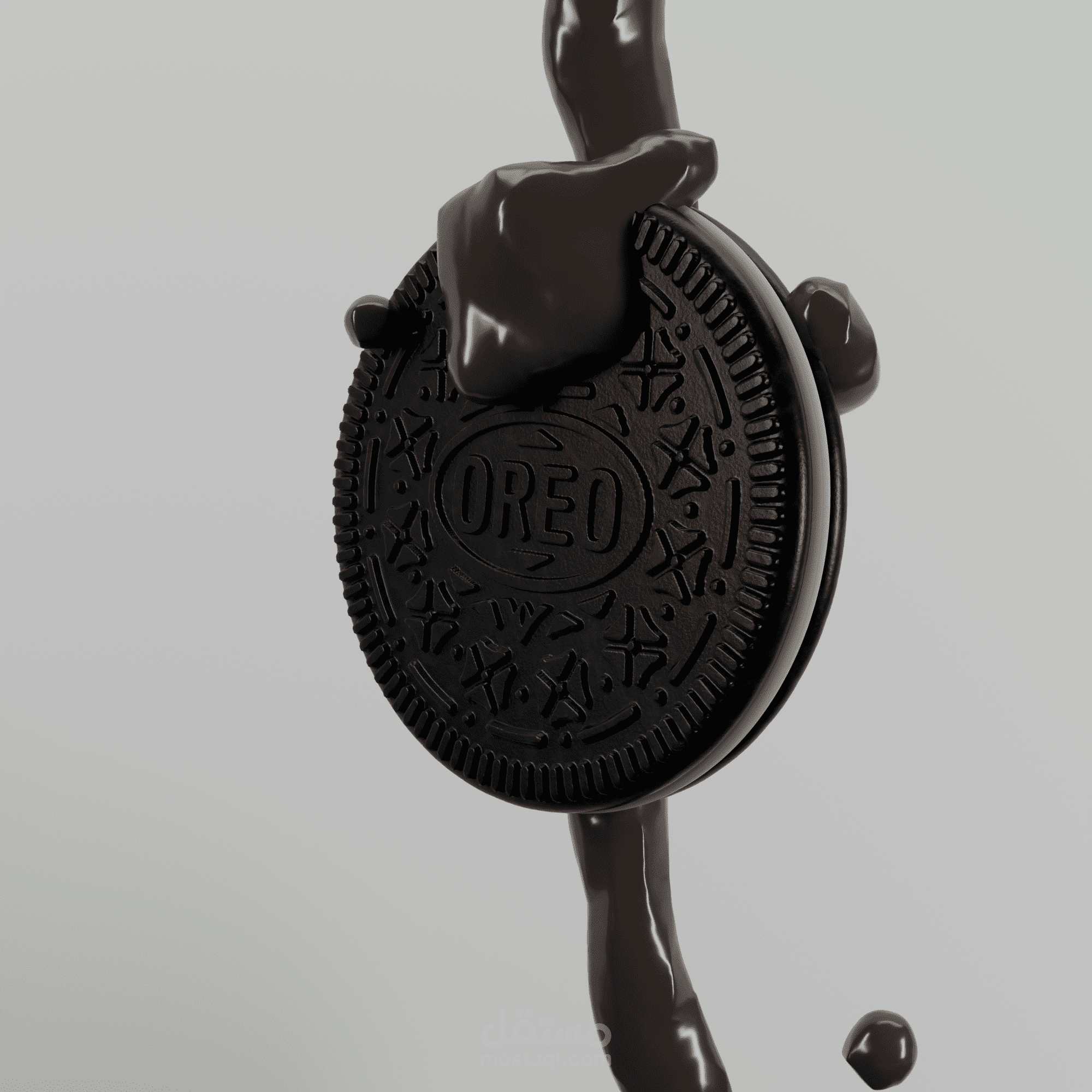3D food (oreo)