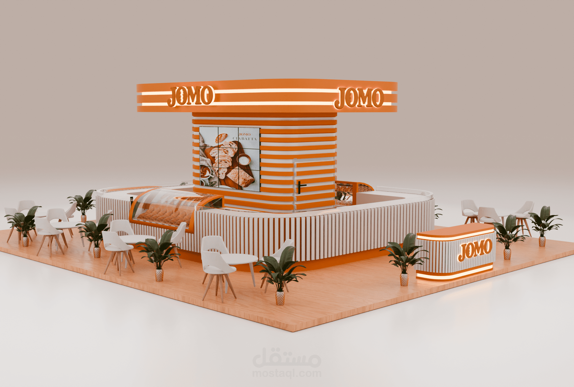 exhibition booth (JOMO)