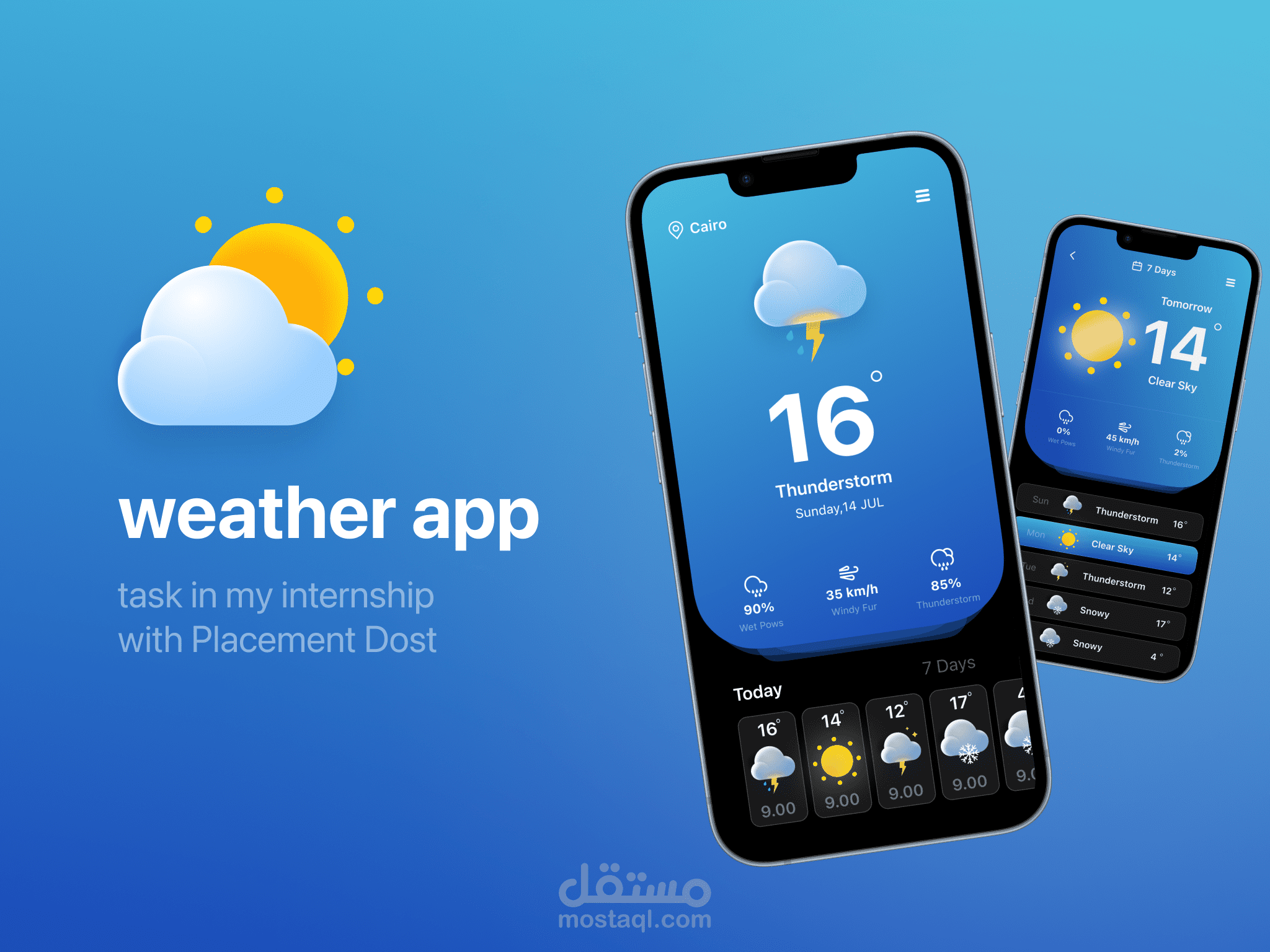 Weather Mobile app