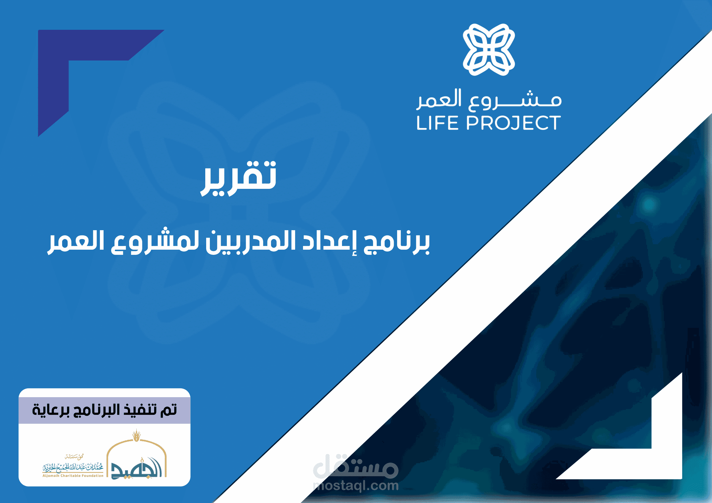 Project report - تقرير مشروع