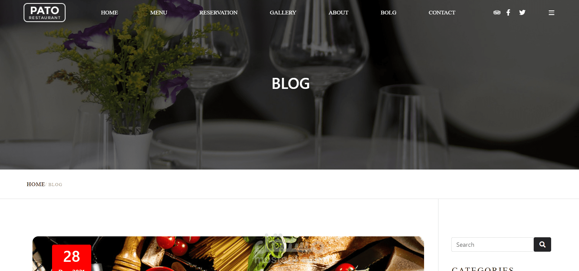 مدونة مطعم PATO – تجربة طهي مميزة ومحتوى شيّق عن الأكلات الفاخرة