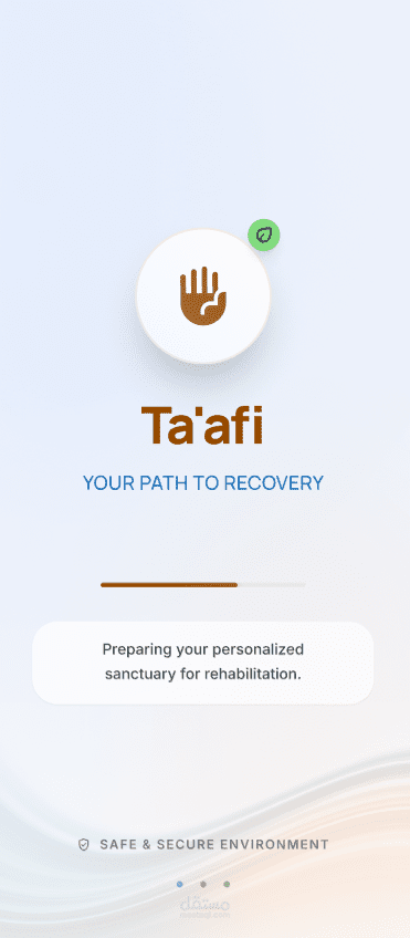 تطبيق تعافي (Ta'afi) - نظام ذكي للتأهيل الحركي والإدراكي