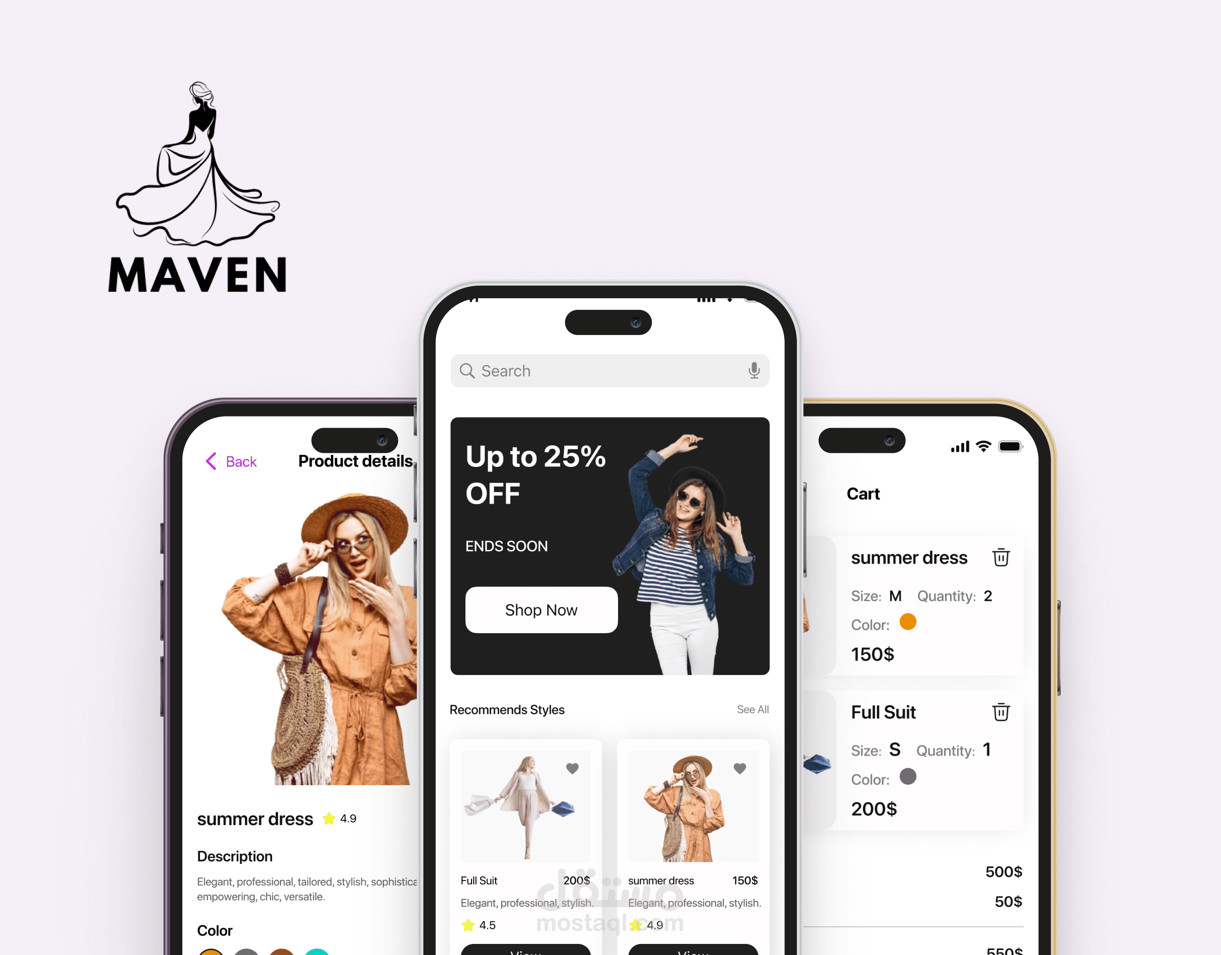 Maven Fashion App E-commerce
