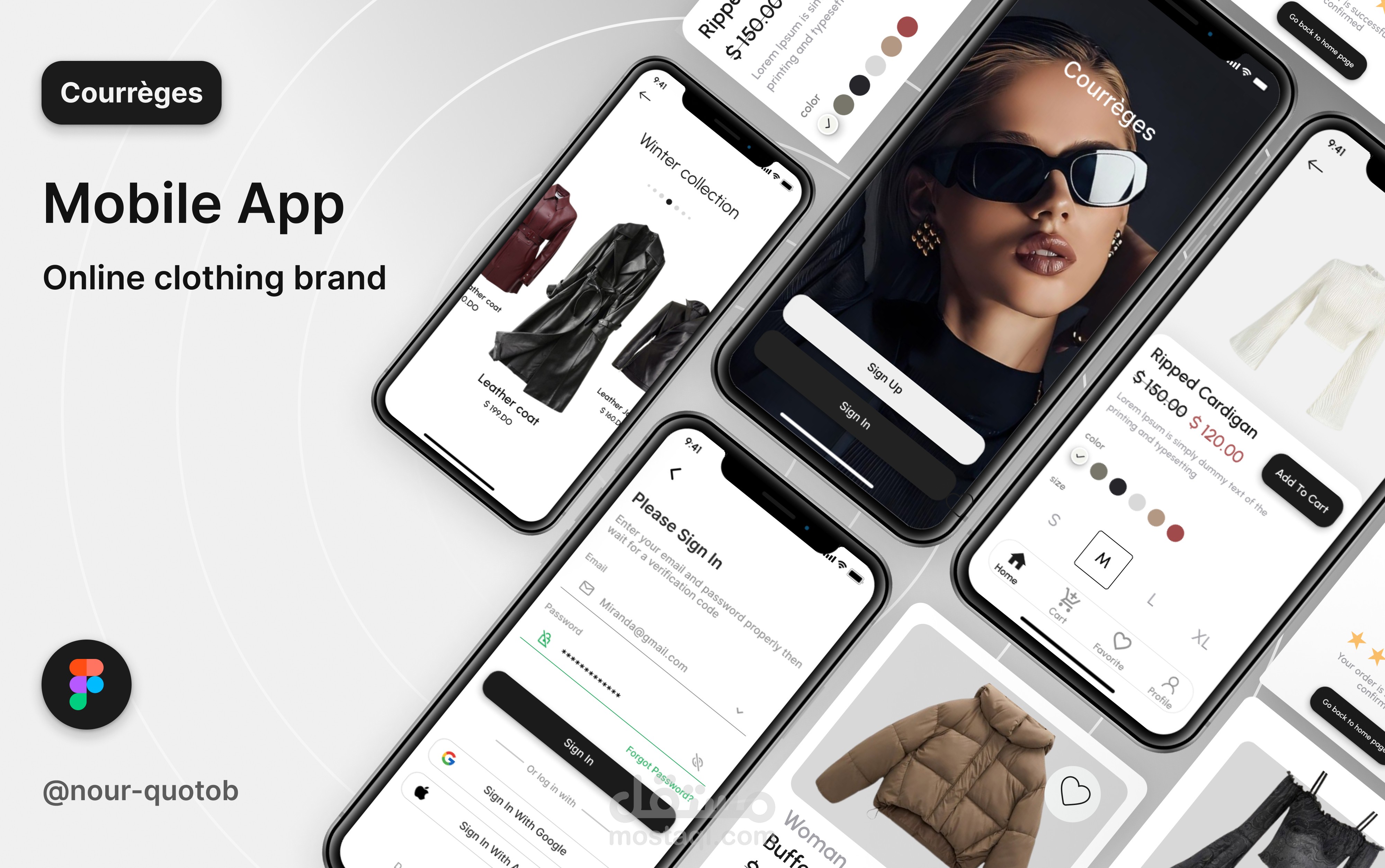 Fashion Store App – تطبيق متجر للأزياء