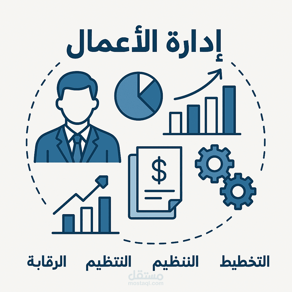 ملخص بحث في اداره الأعمال