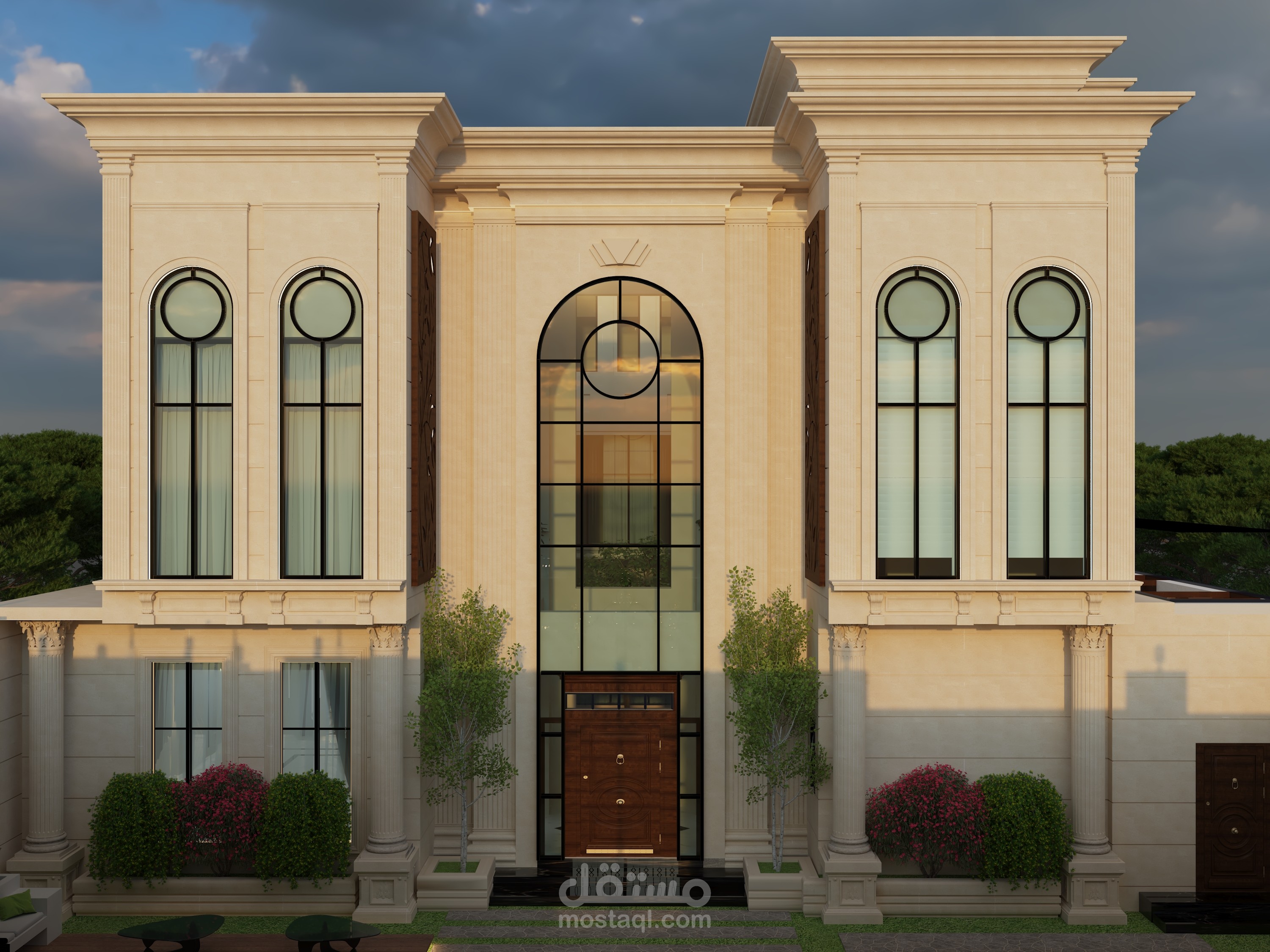 واجهه نيو كلاسيك