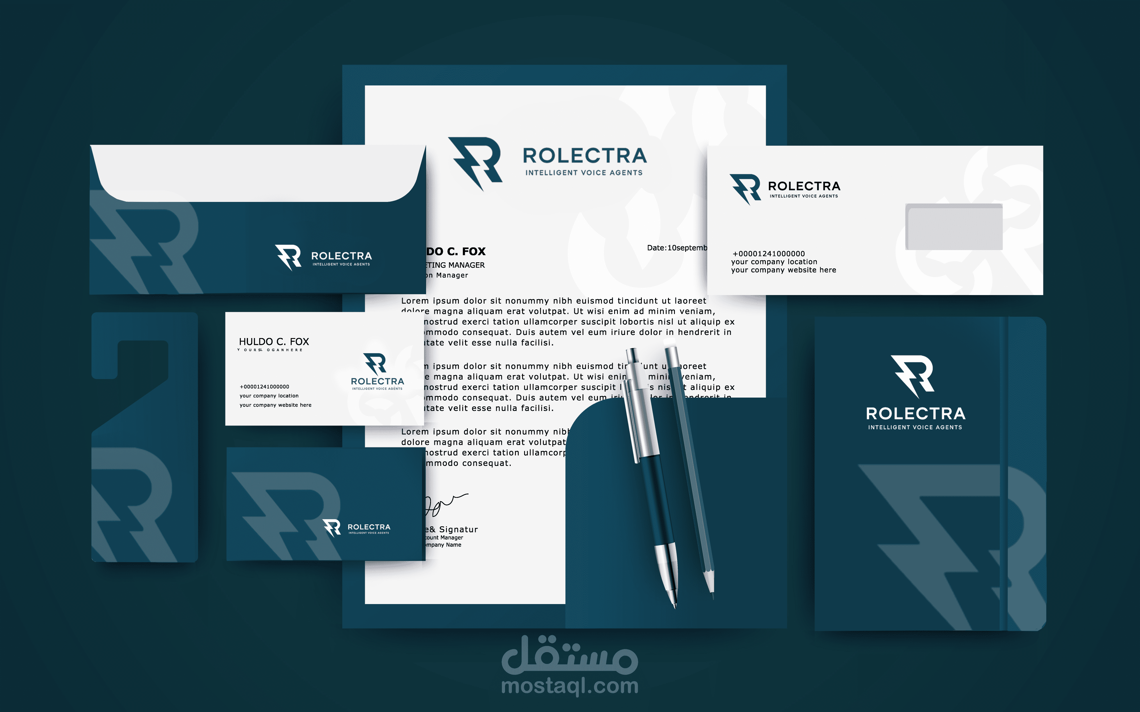 تصميم هويات بصرية وشعارات عصرية