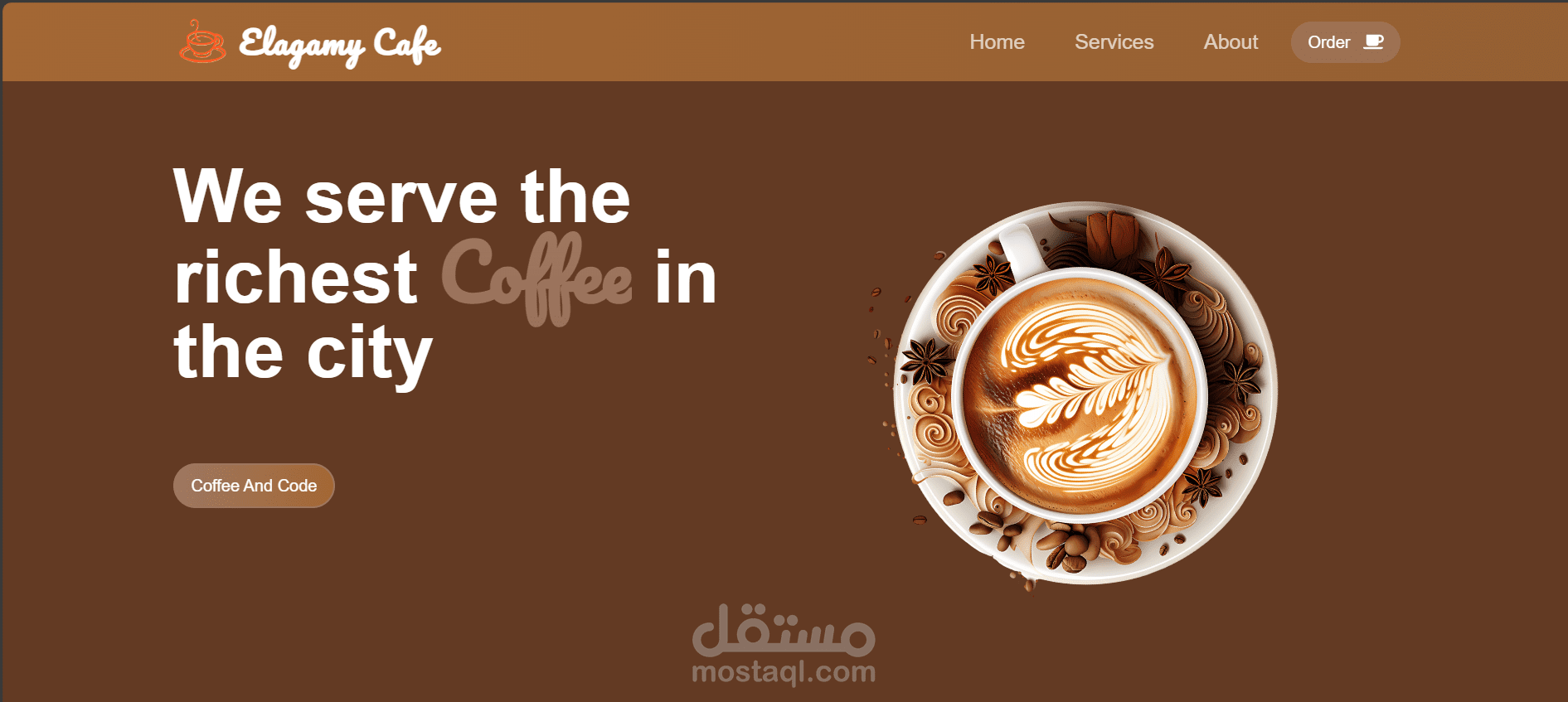 سأقوم بإنشاء صفحة هبوط حديثة ومتجاوبة باستخدام ReactJS و Tailwind CSS