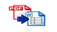 تفريغ ملفات pdf إلى word