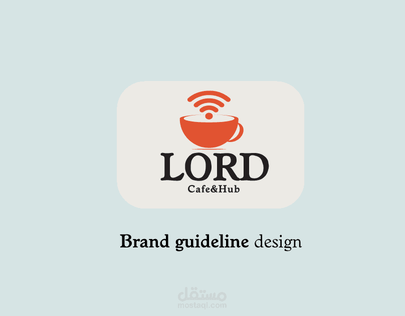 brand guidelines  lord cafe