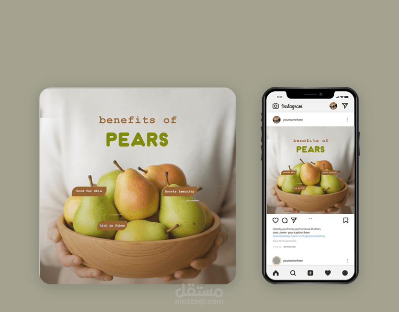 nutrition  social media post