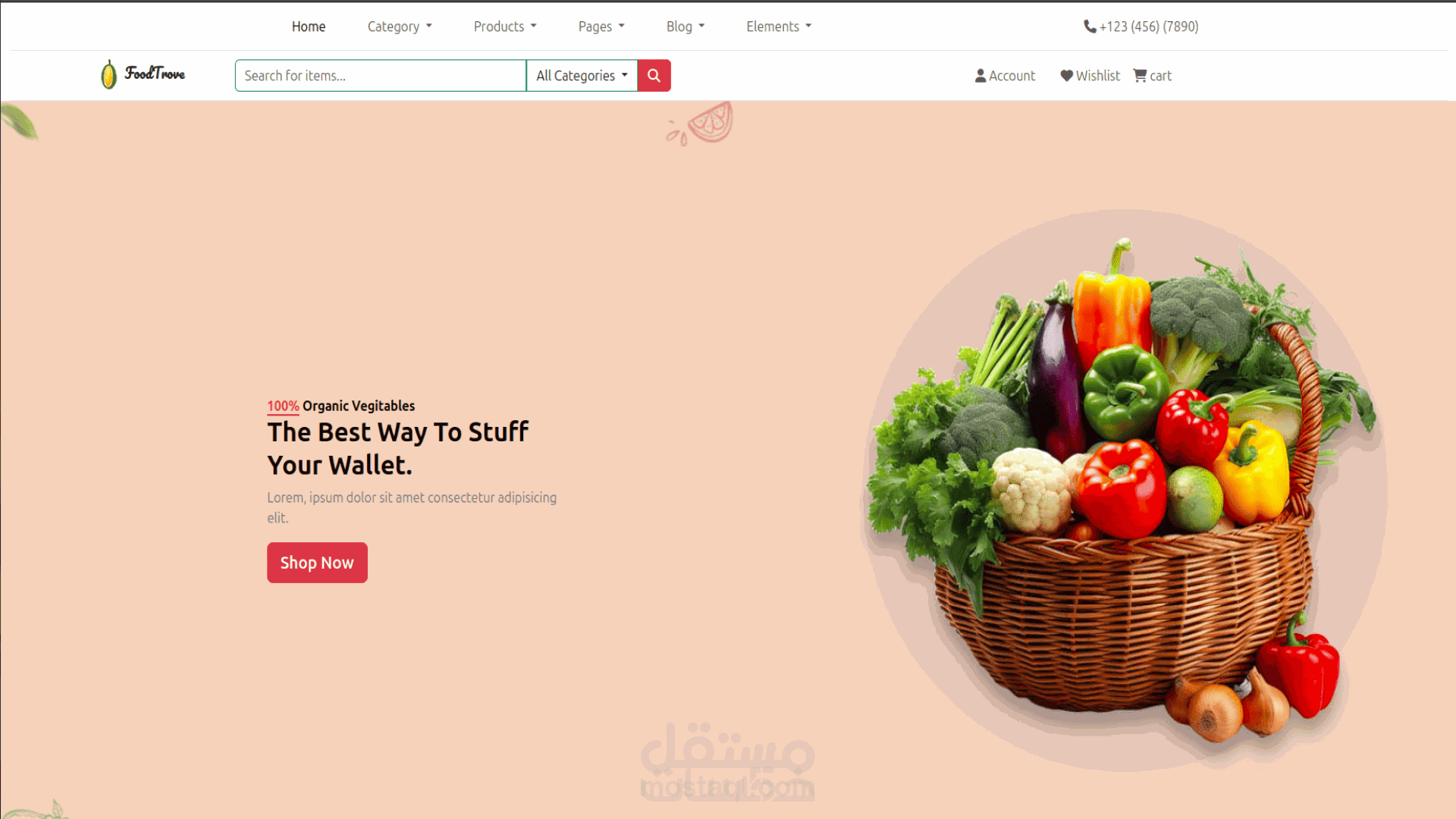 إنشاء صفحة ويب HTML5-CSS3-Bootstrap متوافقة مع جميع الاجهزة باستخدام تصميم figma