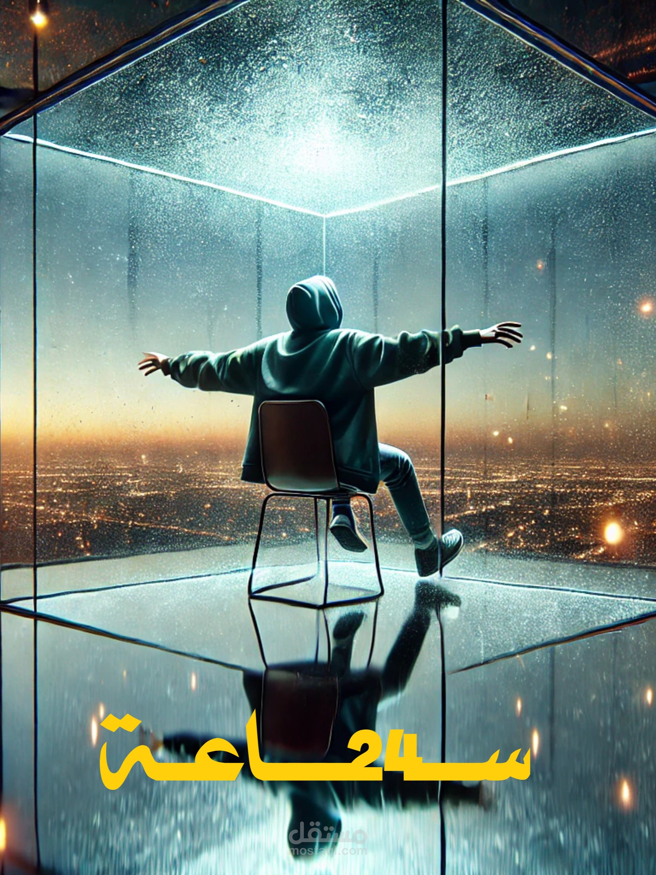 سكريبت يوتيوب – تجربة اليوتيوبر  "جربت أعيش في غرفة زجاجية لمدة 24 ساعه" بأسلوب مشوّق ومؤثر