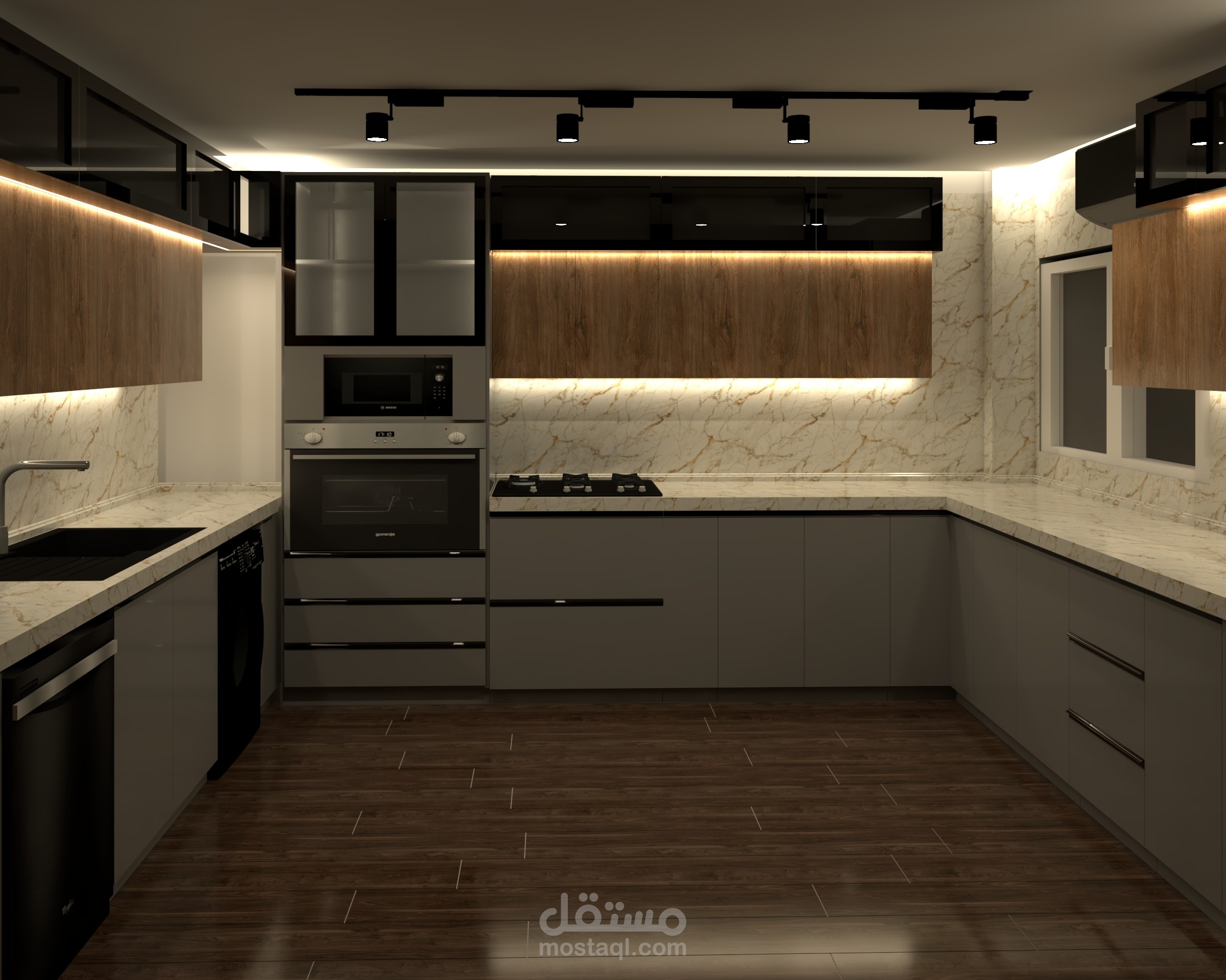 تصميم مطابخ 3d