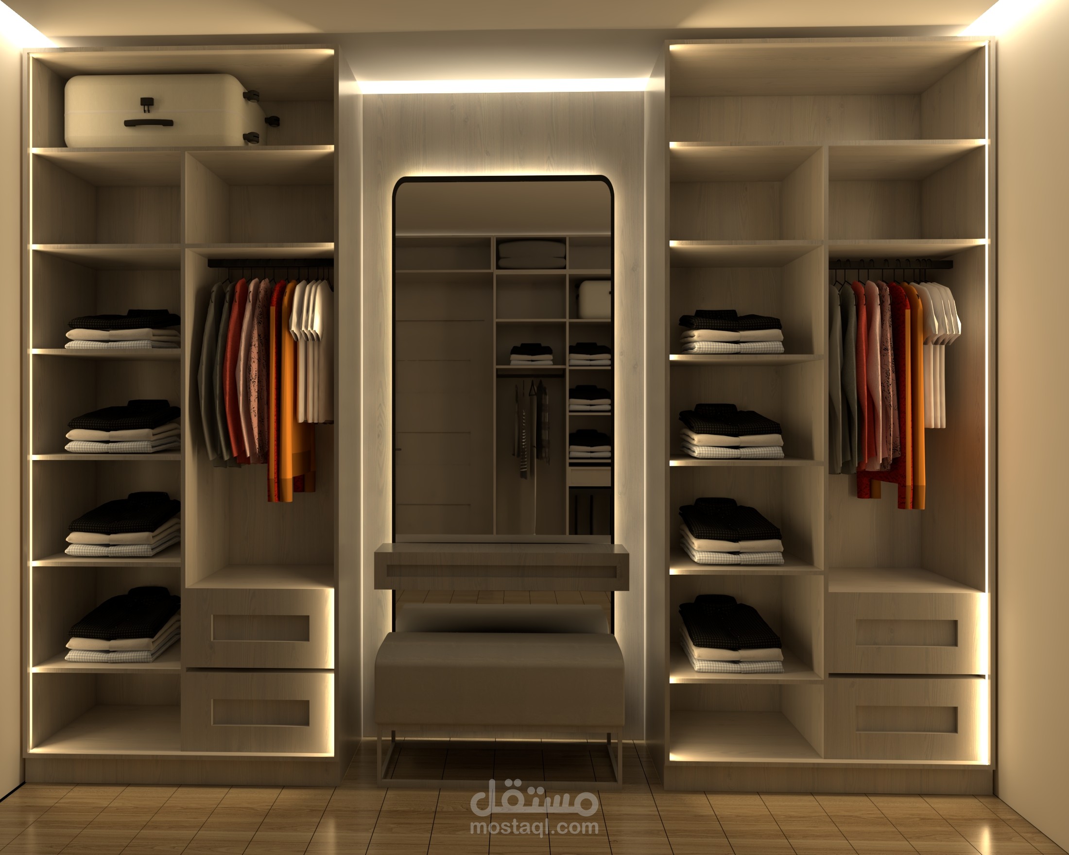 تصميم دريسنج روم