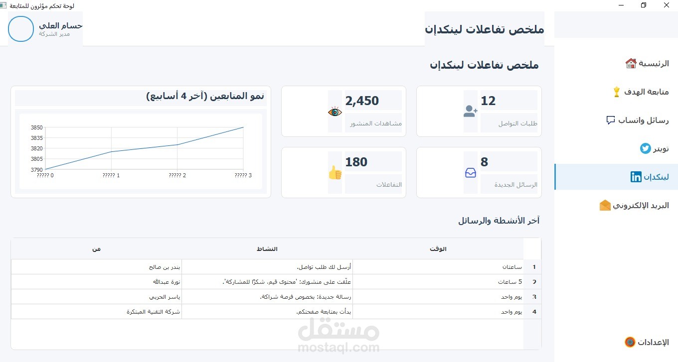 تصميم برنامج ادارة السوشيال ميديا الخاصة بك من مكان واحد