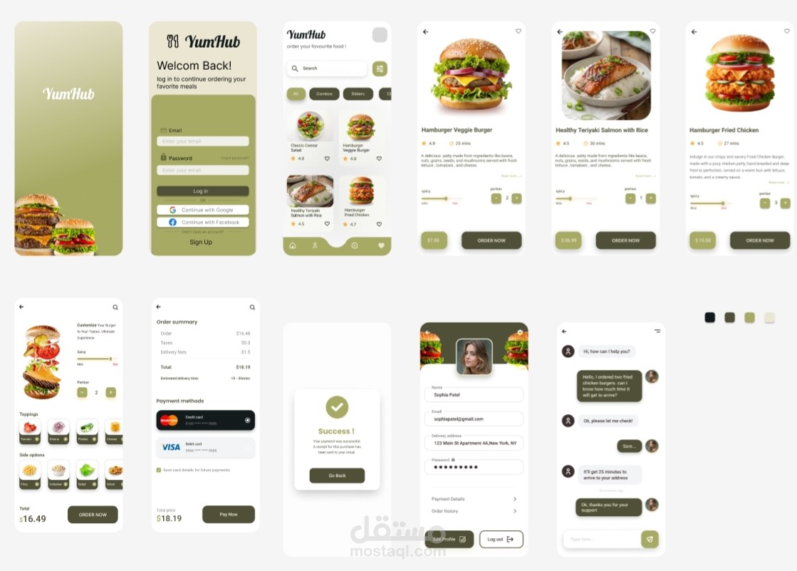 Mobile Food-Delivery App