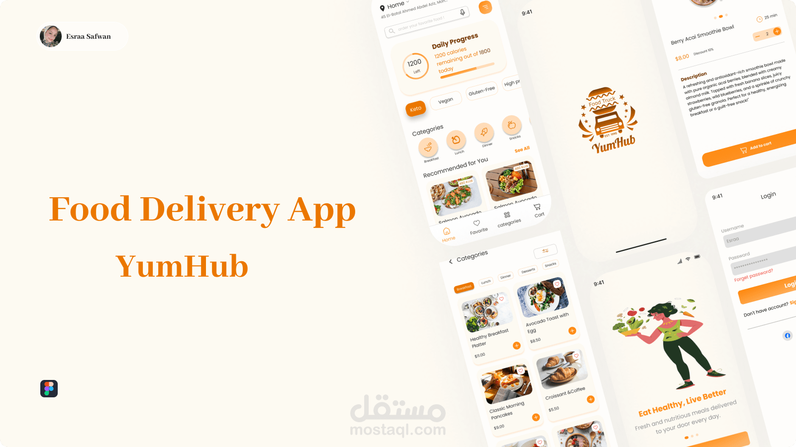 Healthy Food-Delivery App