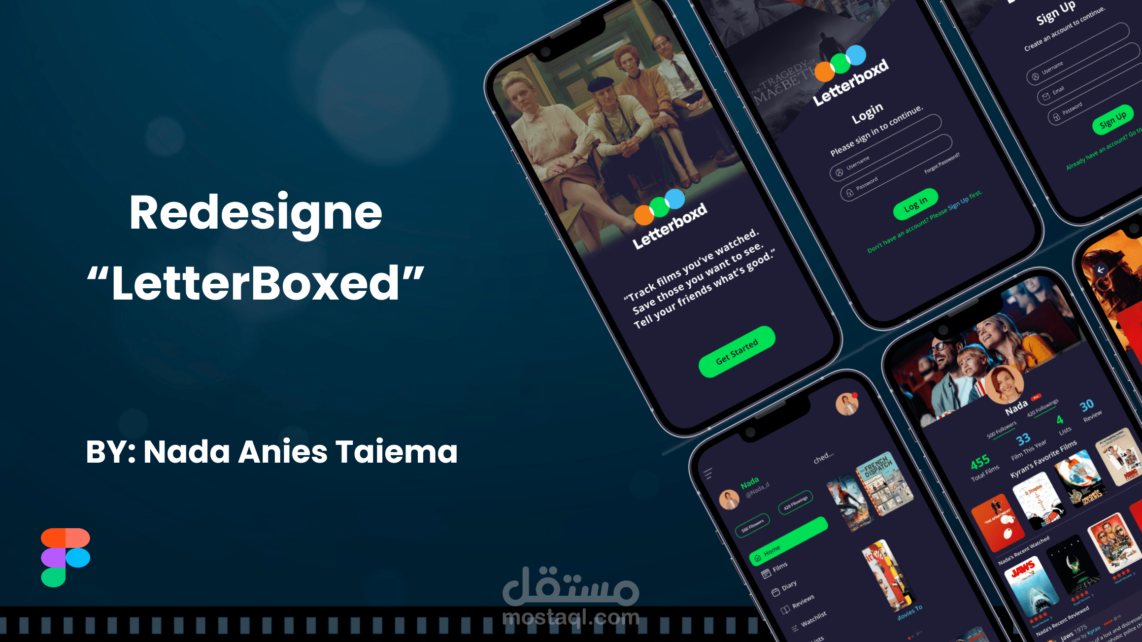 اعاده تصميم تطبيق LetterBoxed