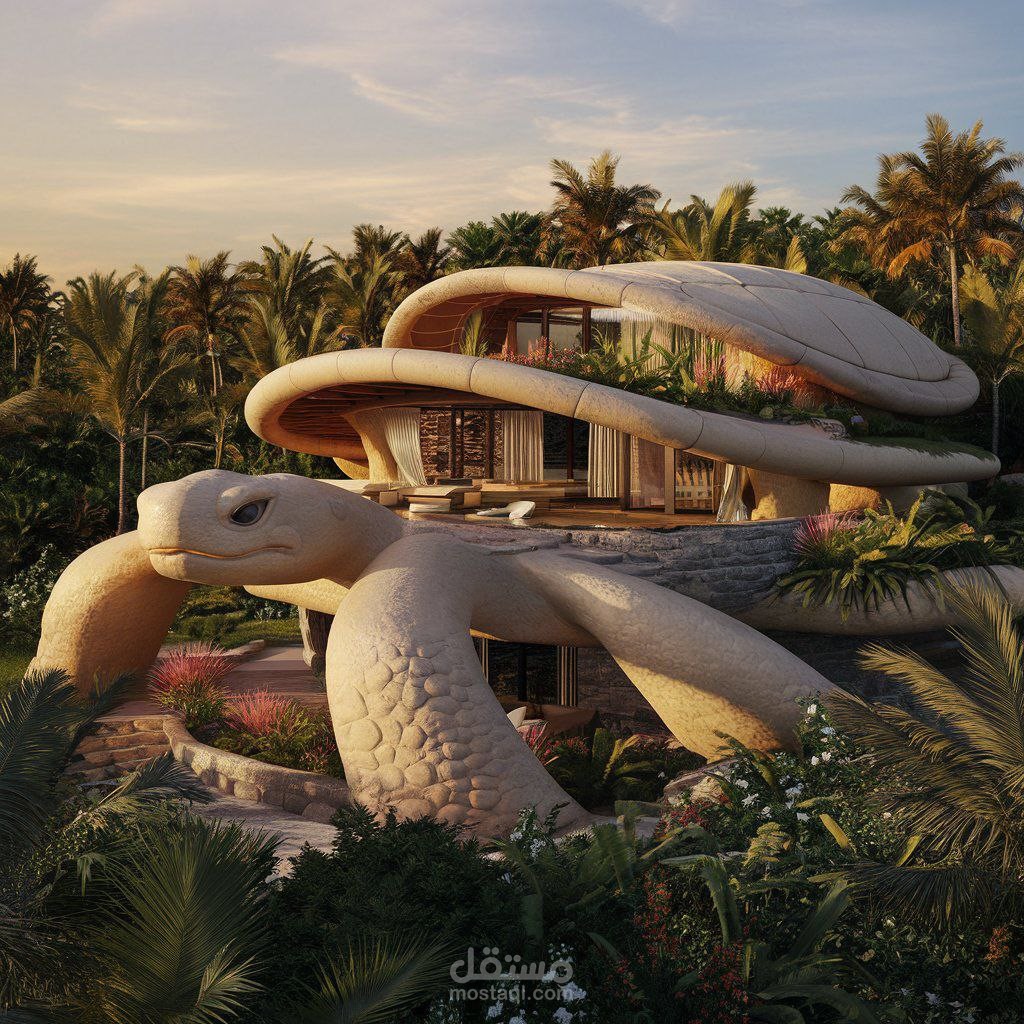 انسجام السلحفاة السلفادورية: رؤية زها حديد