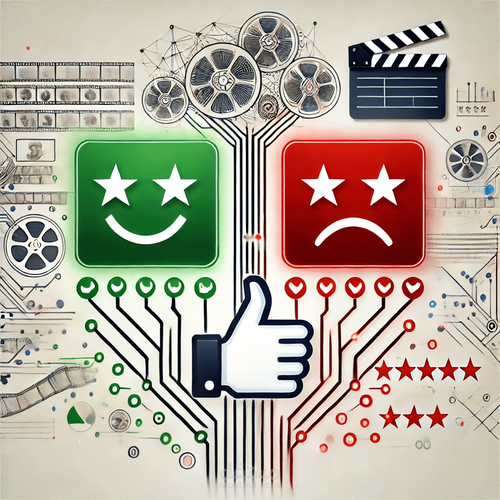 تحليل المشاعر لمراجعات الأفلام
