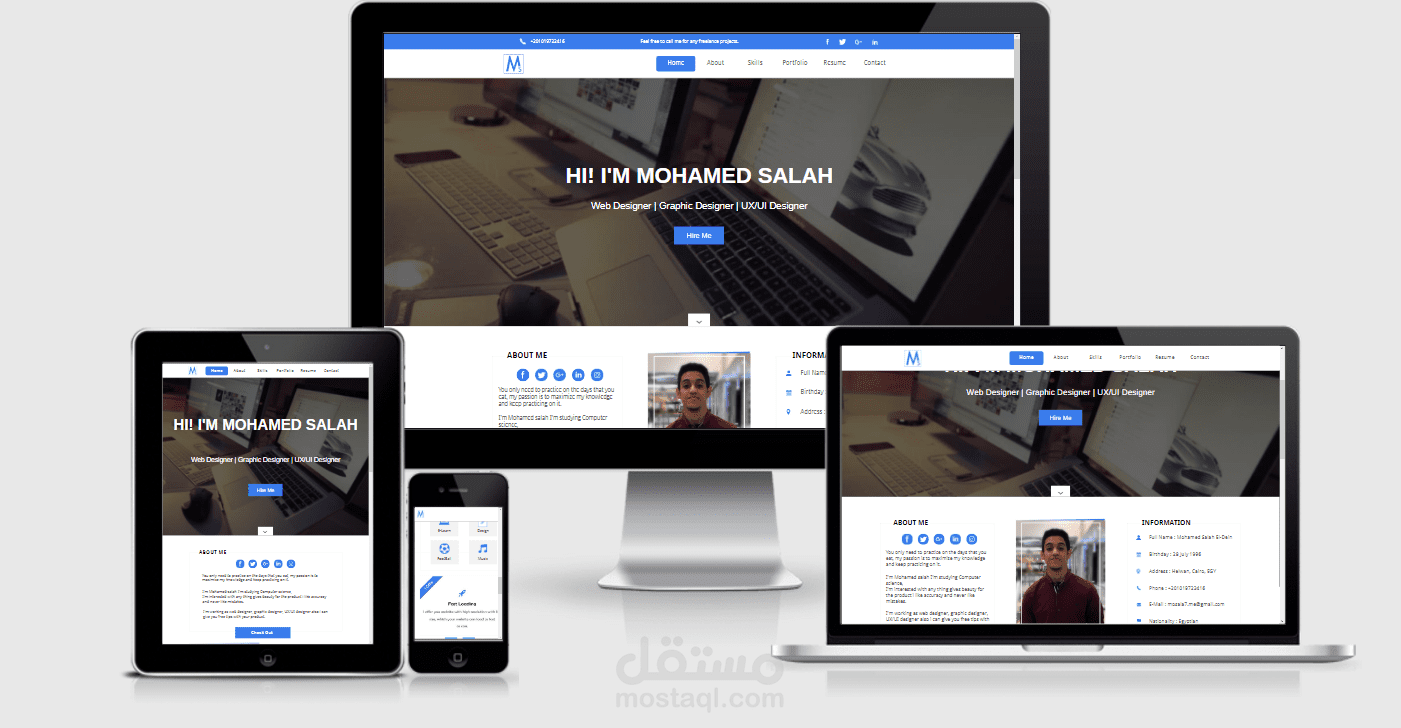 My Personal website