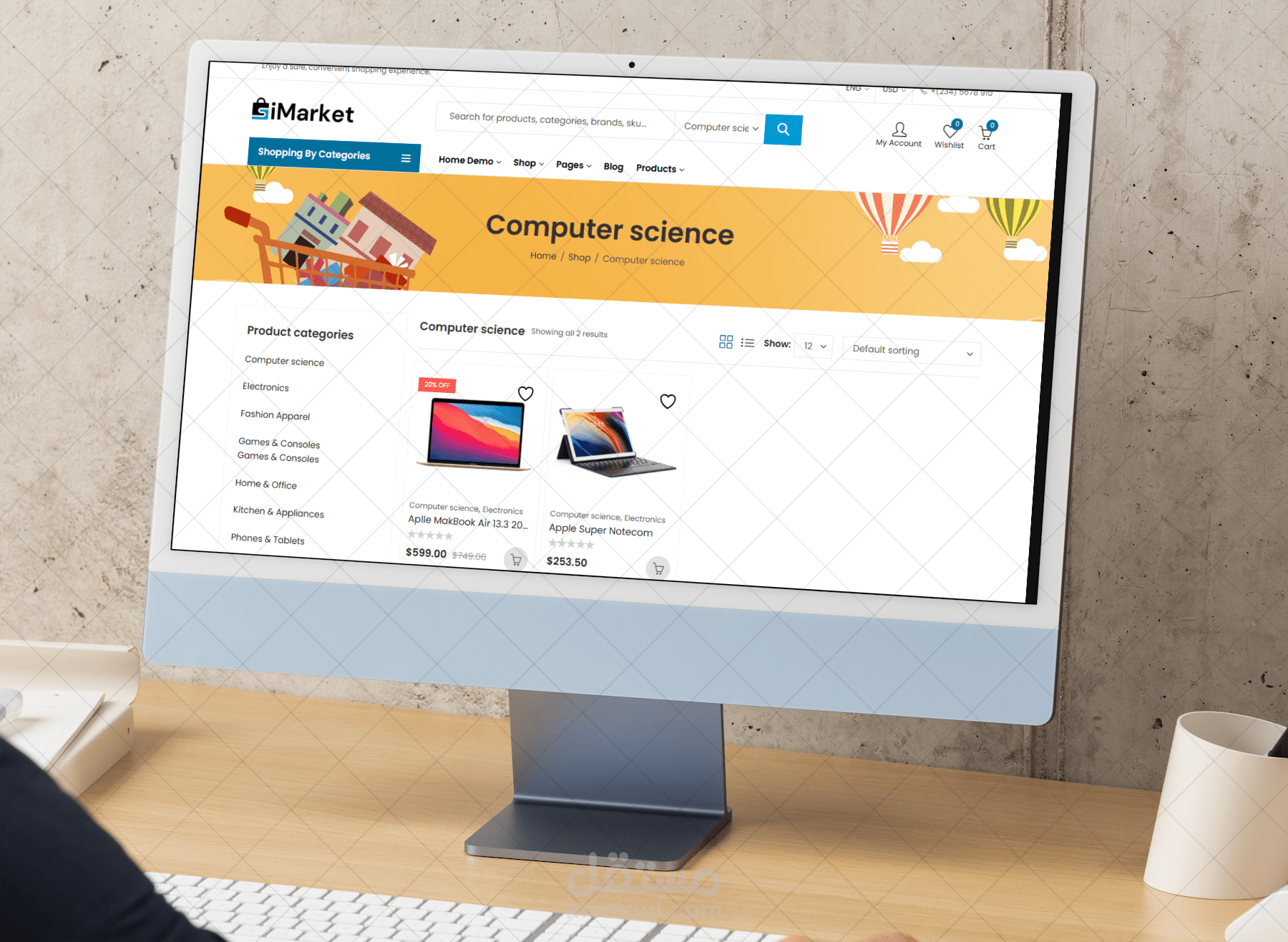 GiMarket – Multi-Vendor Electronics & Tech Marketplace