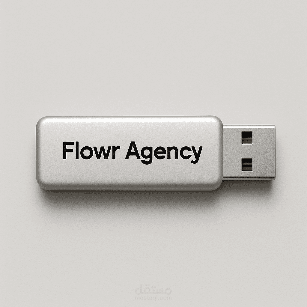 تصميم احترافي لUSB Flash Card