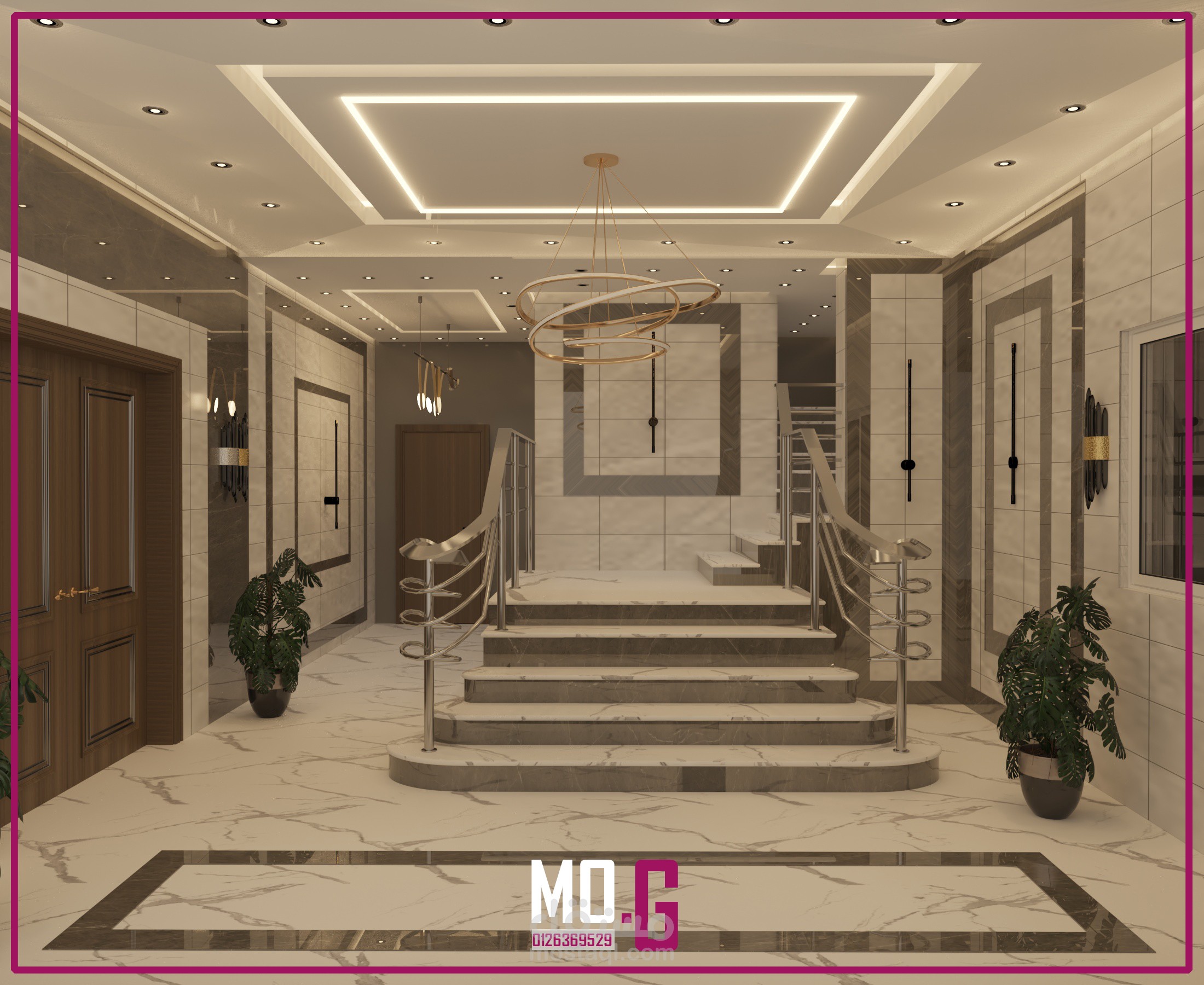 تصميم مدخل سكني (Residential Entrance)