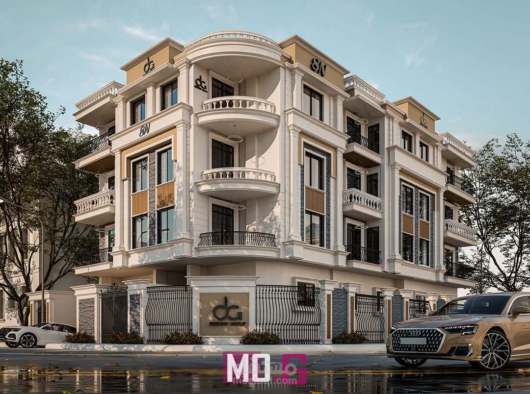 تصميم واجهة سكنية (Residential Facade Design)
