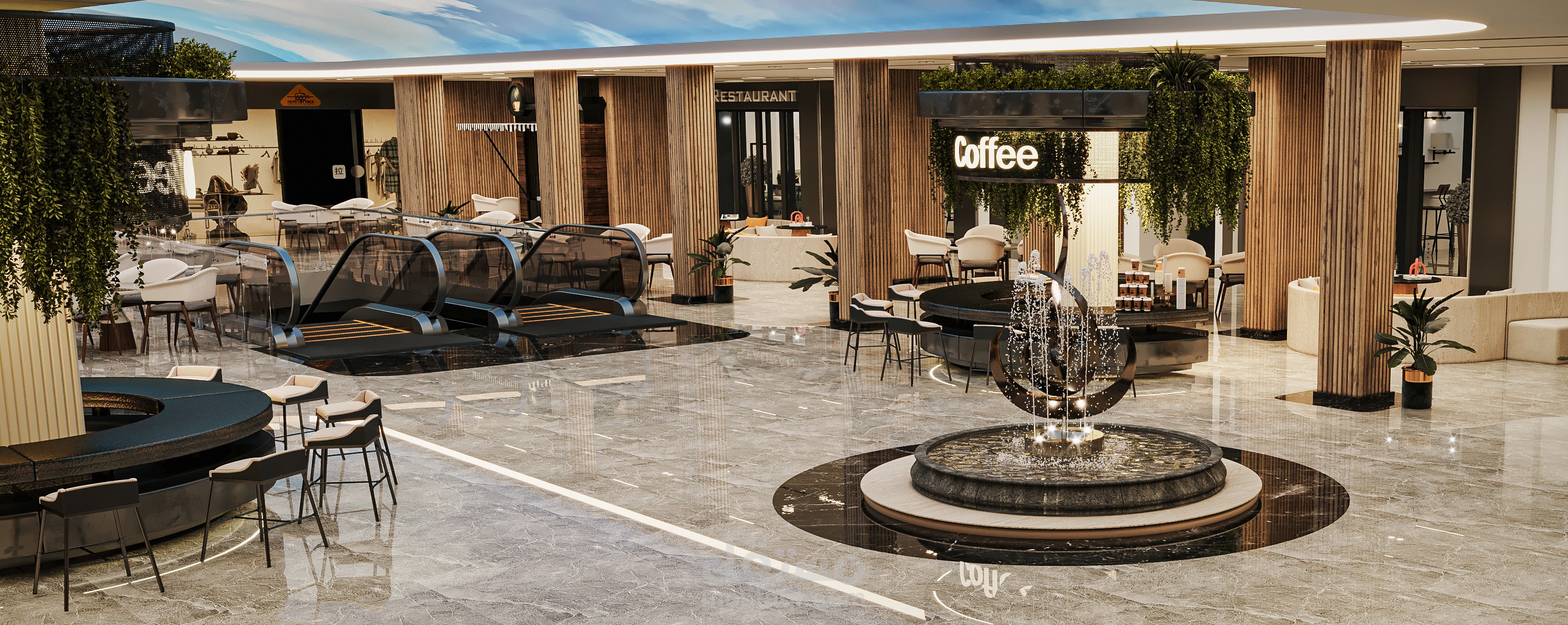 تصميم مول تجاري (Mall Design)