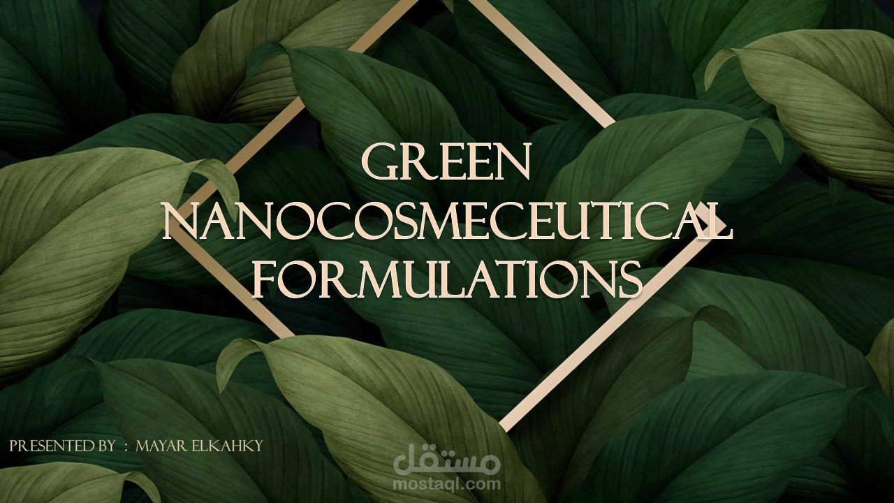 Green Nanocosmeceutical Formulations: A Promising Nanoplatform Counteracting UV-Induced Skin Ageing