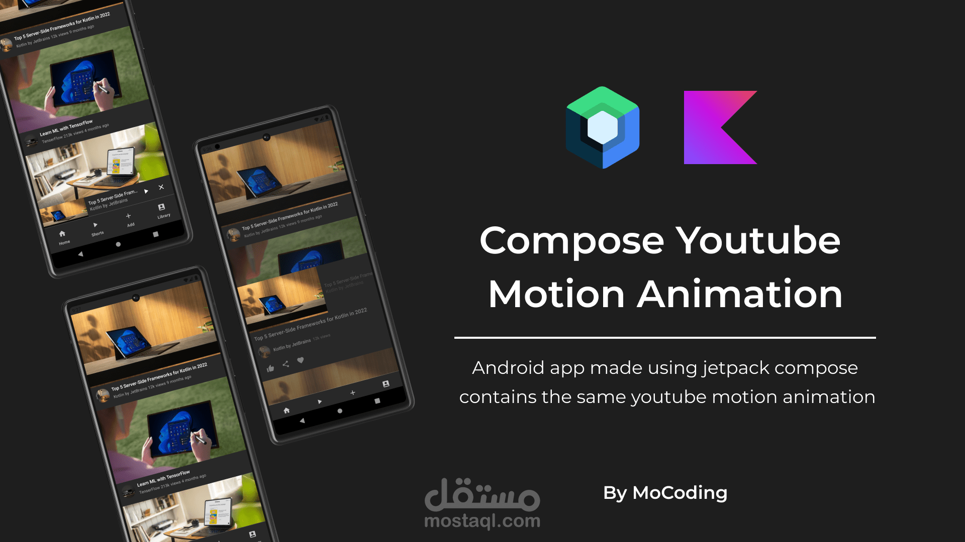 Android Youtube Motion Animation