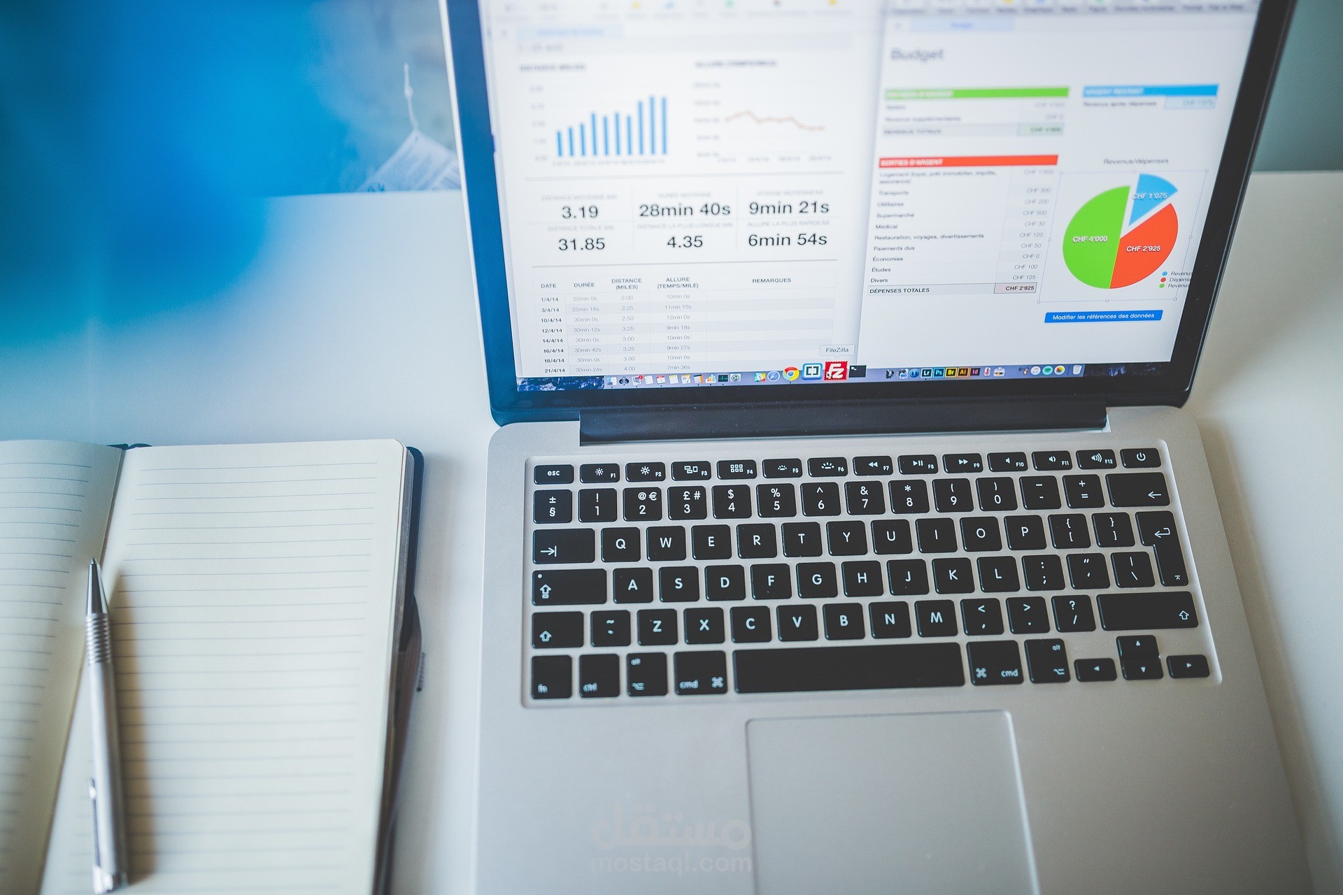 تصميم الرسوم البيانية التفاعلية وتحليل البيانات بواسطه Excel