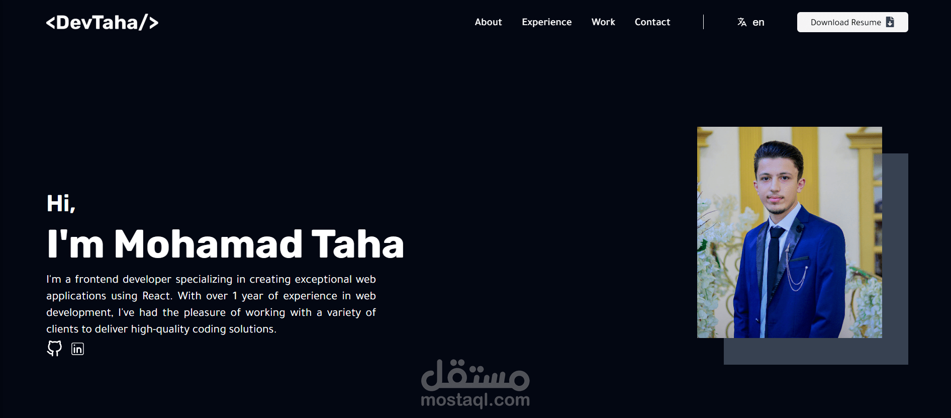 personal website