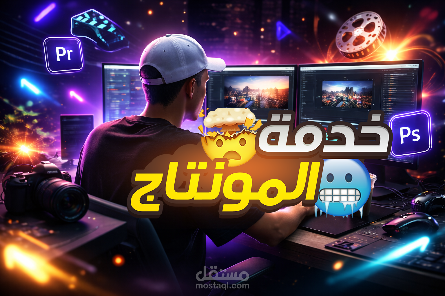 خدمة تحرير فيديوهات