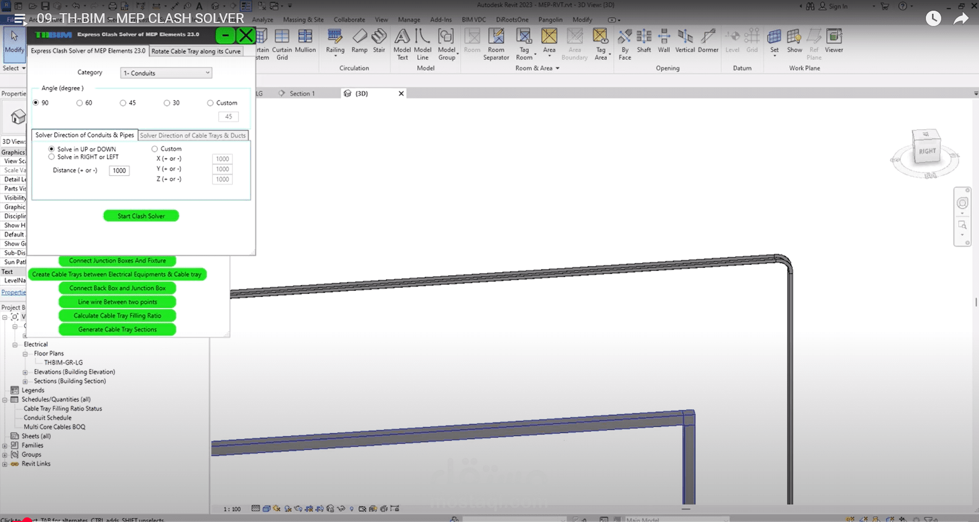 TH-BIM - MEP CLASH SOLVER