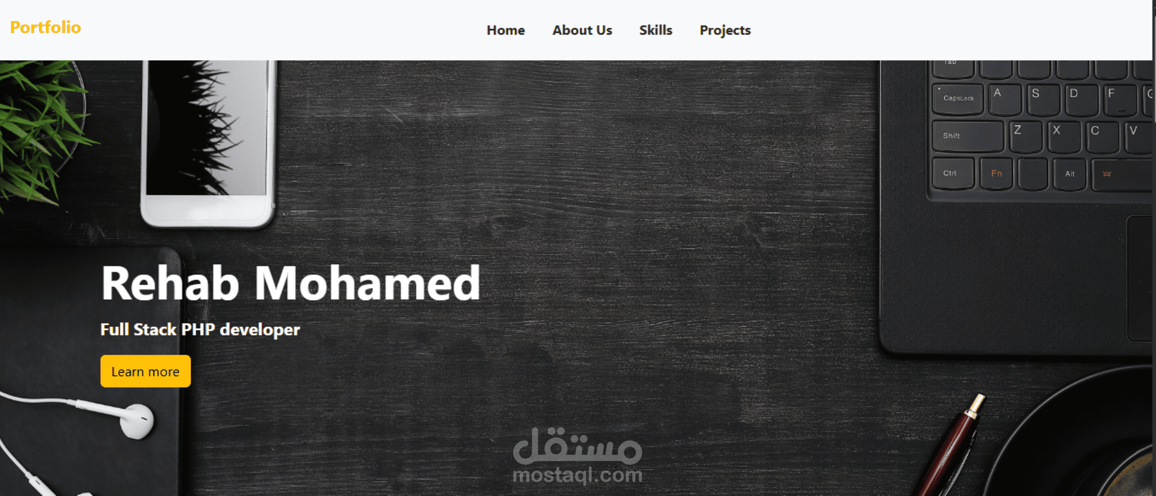معرض اعمال Portfolio