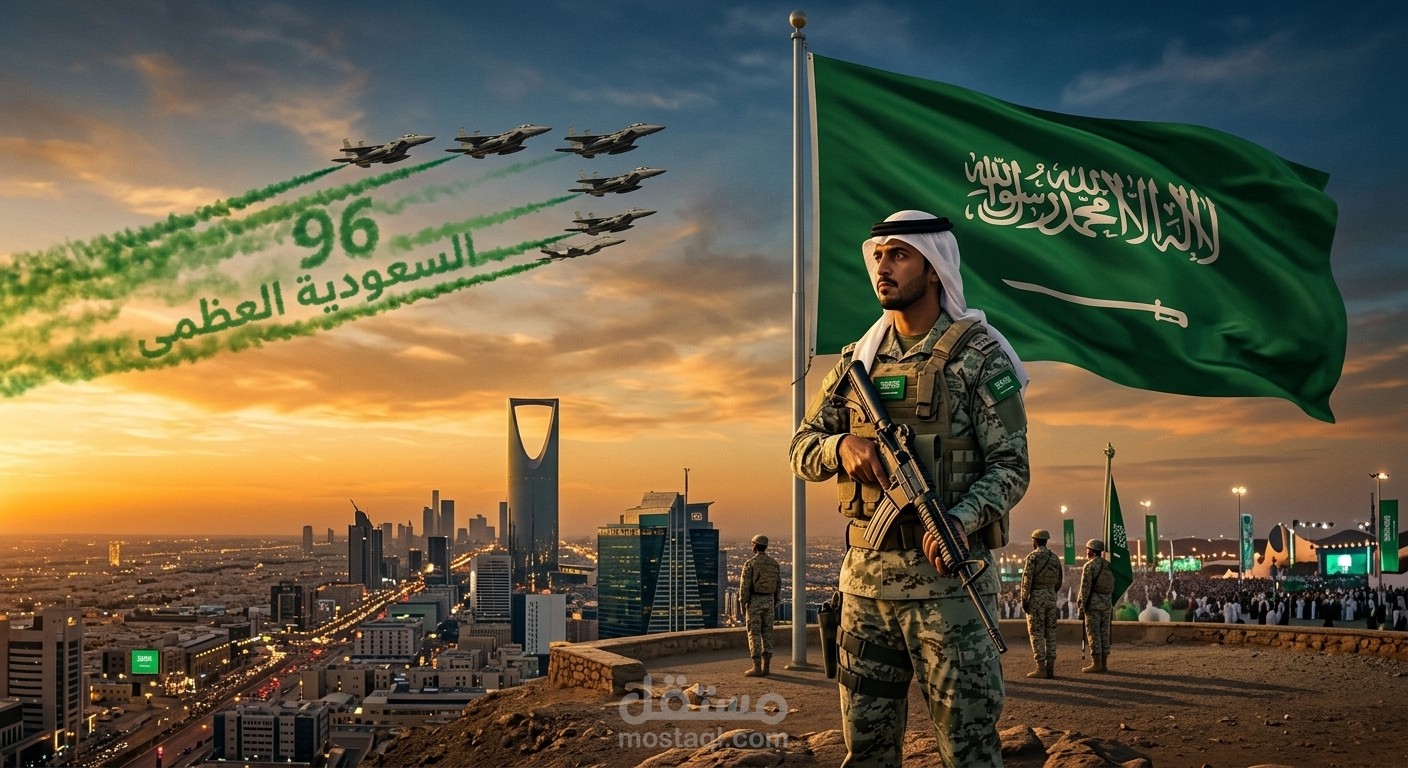 سكريبت فيديو بطابع عسكري ( اليوم الوطني 96 )