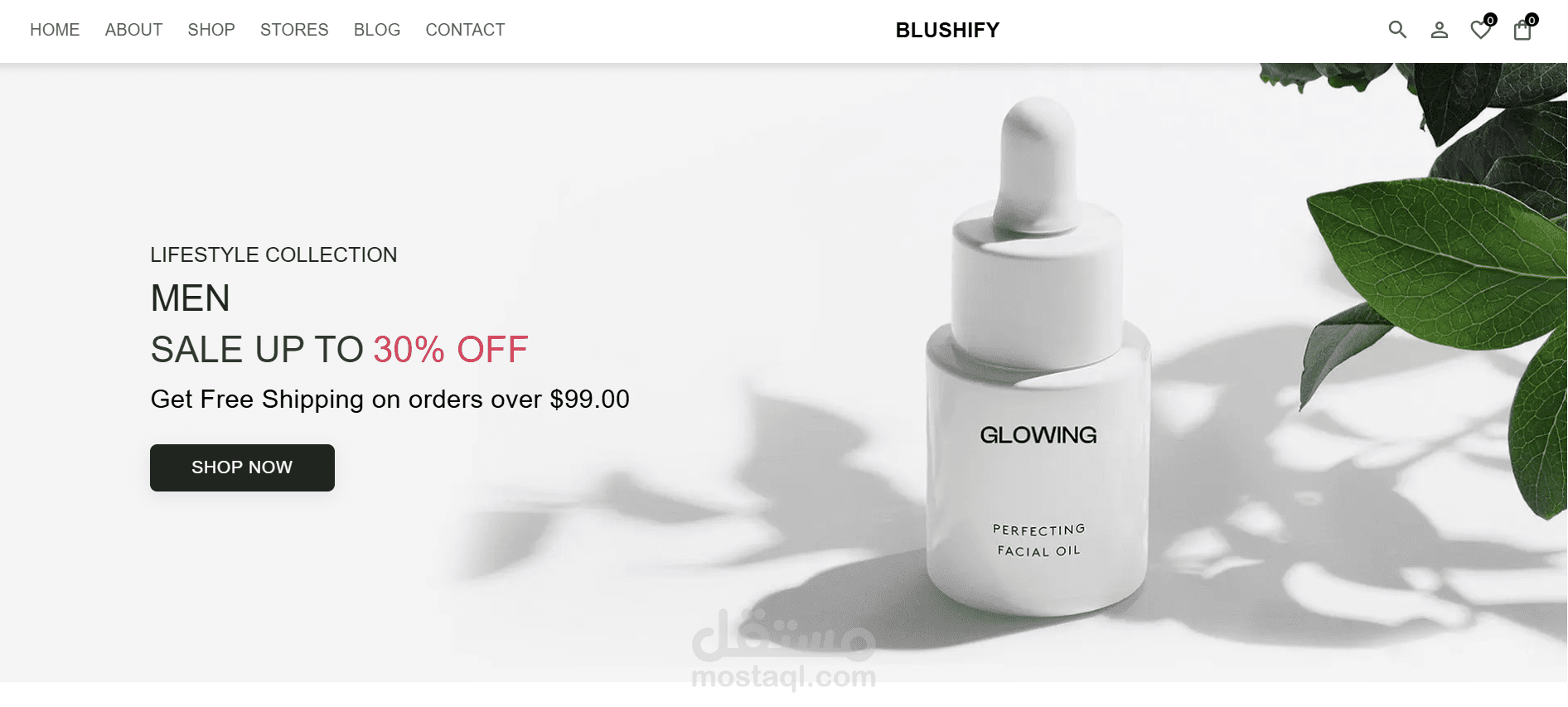 Blushify Website