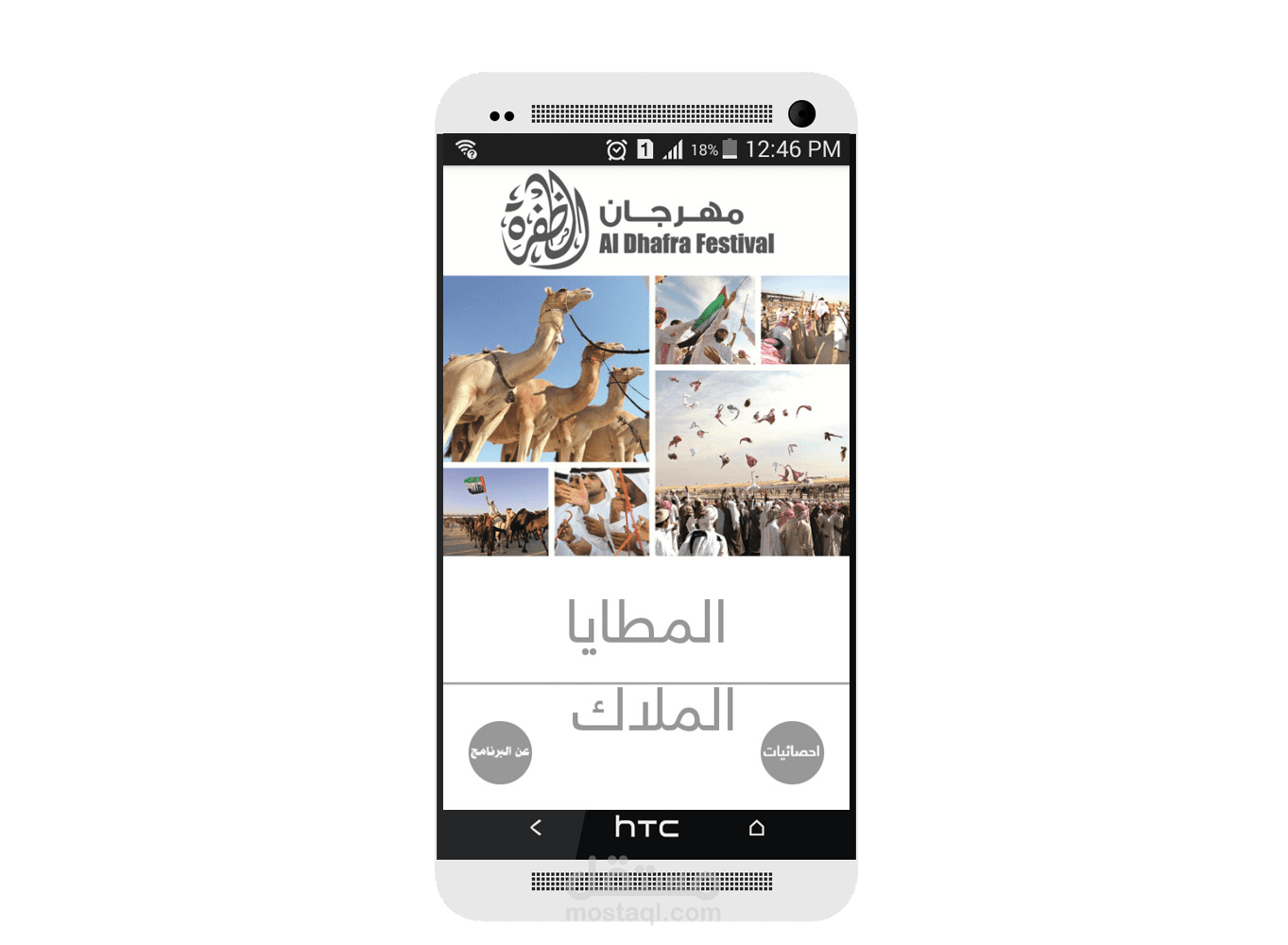 تطبيق المزاينة