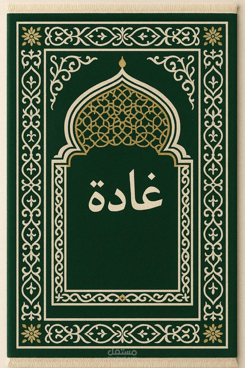 تصميم سجادة صلاة