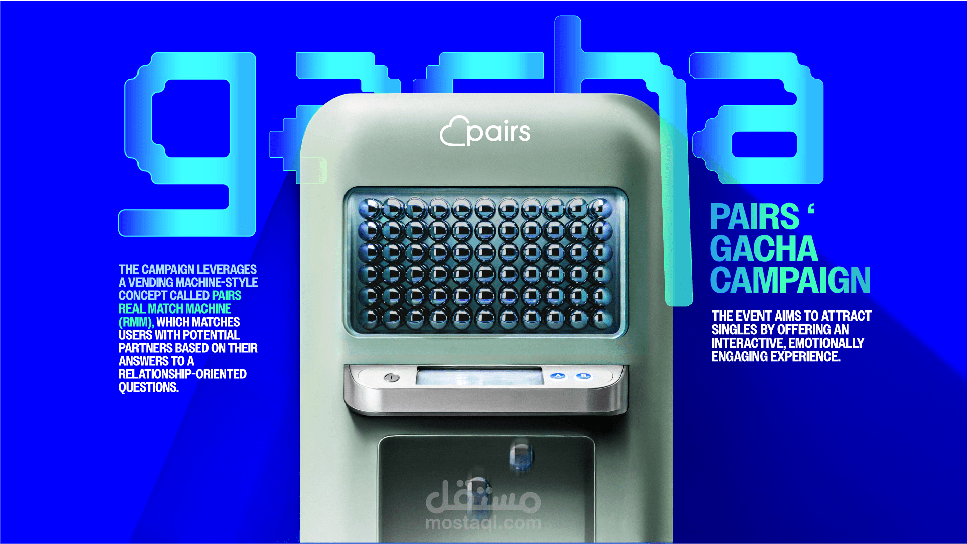 Pairs Gacha machine Design