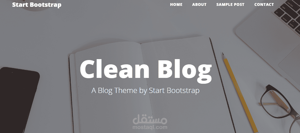 Clean blog