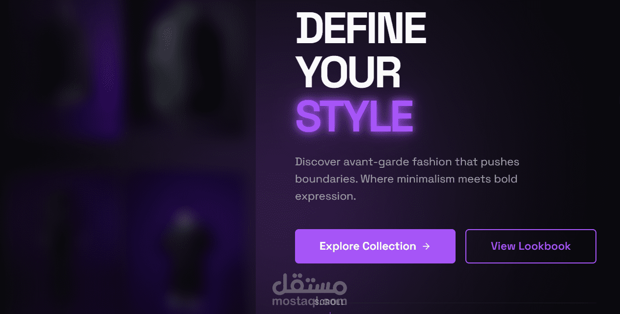 تصميم واجهة متجر إلكتروني (E-commerce UI) باستخدام HTML و CSS و JavaScript