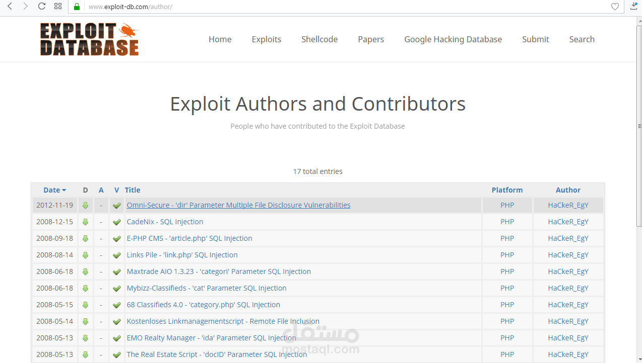 فحص أخطاء البرمجية للسكربتات وتطبيقات الويب حل مشاكل My Sql Injection