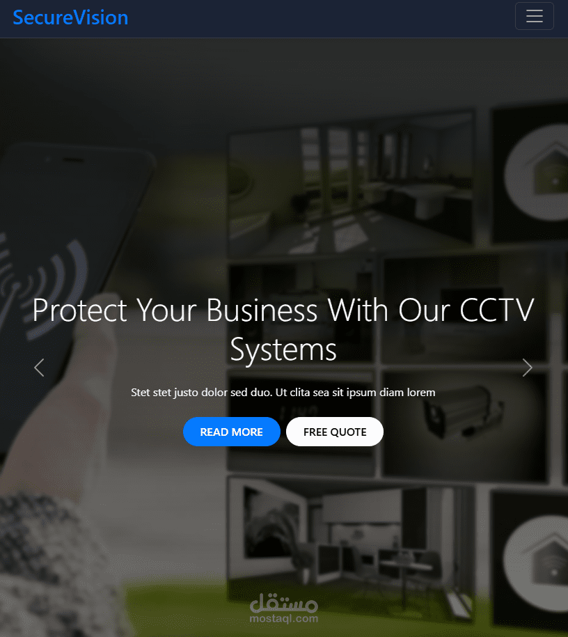 SecureVision website