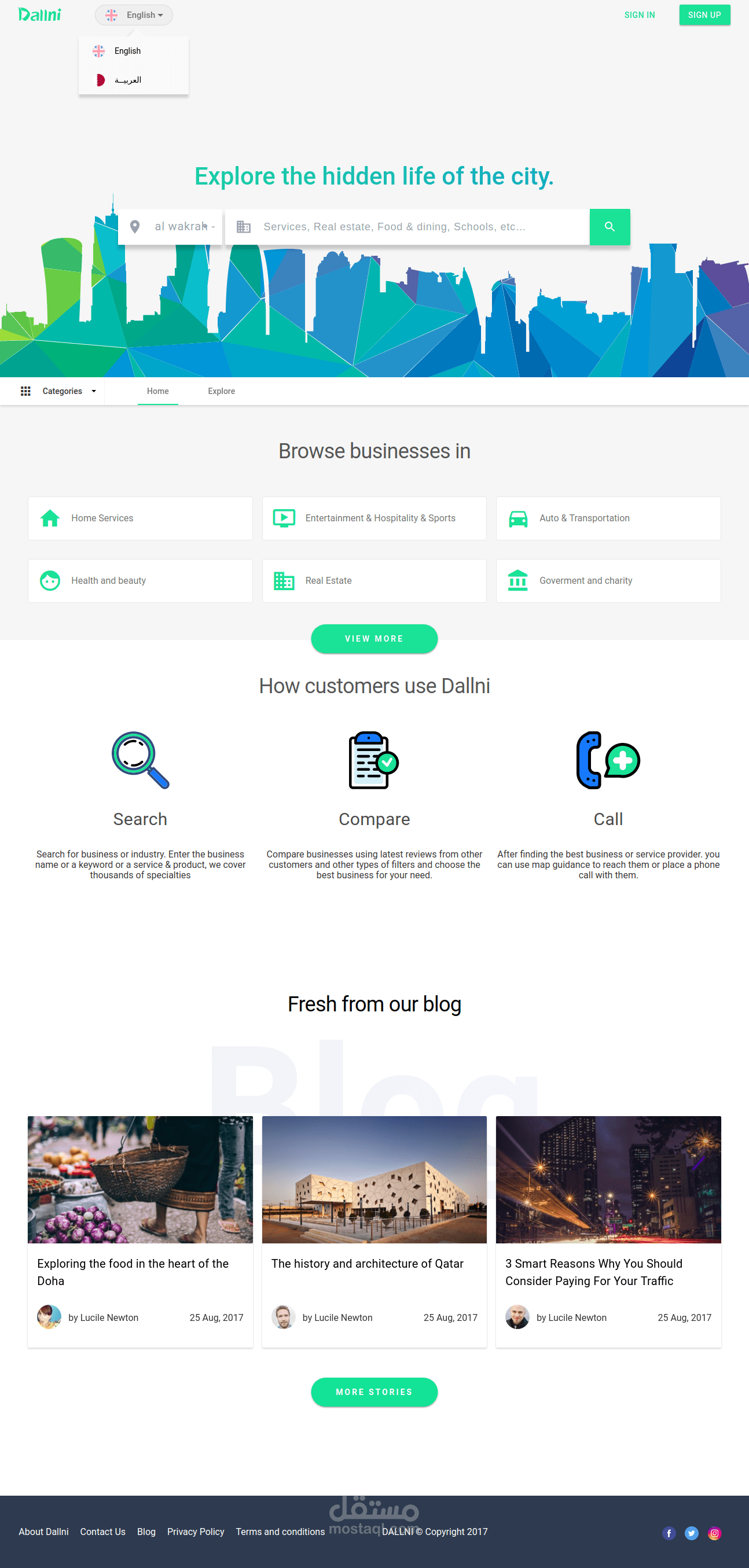 Dallni Business directory