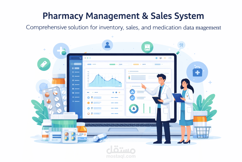 Pharmacy Management & Sales System (Java/MySQL)